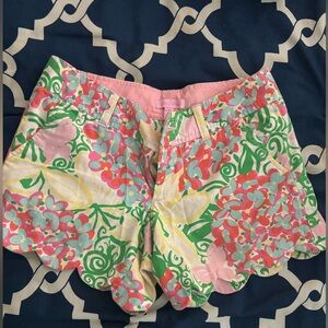 Lilly Pullitzer Scalloped Shorts